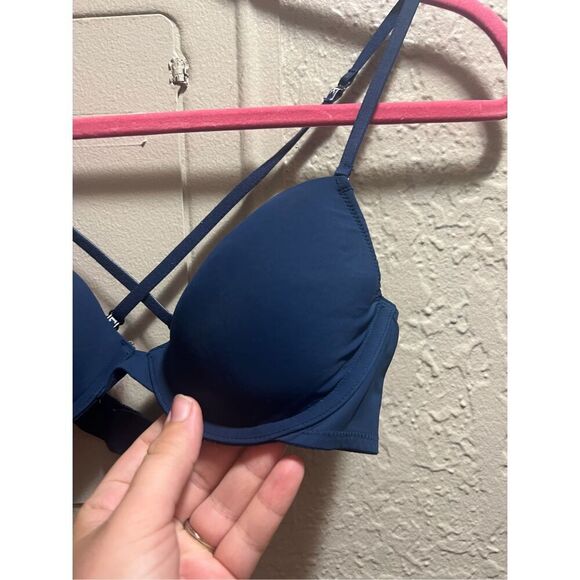 PINK By Victoria’s Secret Blue Bra Woman’s Size 36B - Picture 5 of 11